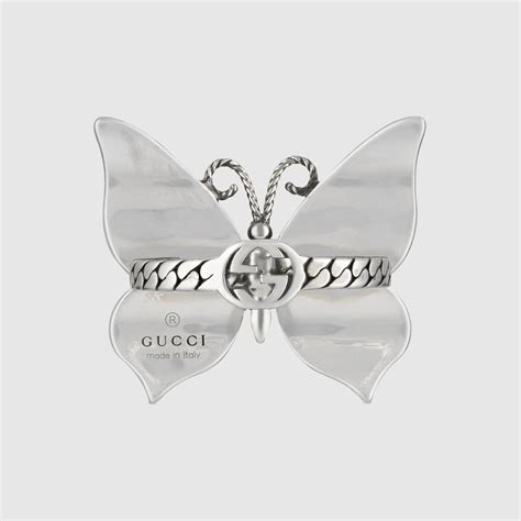 gucci snake ring shirt|gucci sterling silver butterfly ring.